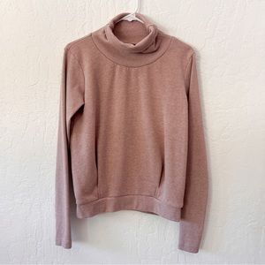 ALO Yoga mock neck sweater, size Small